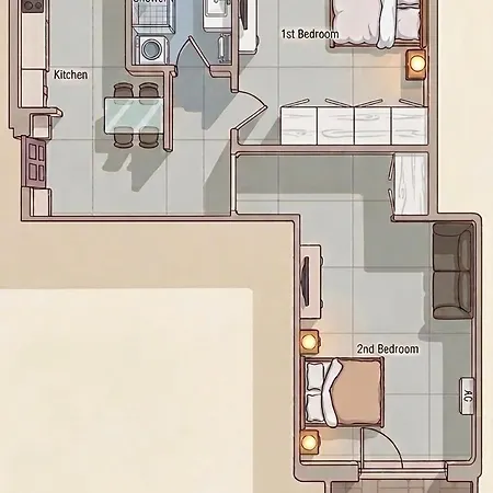 Rhome Away Marconi Apartmán Řím